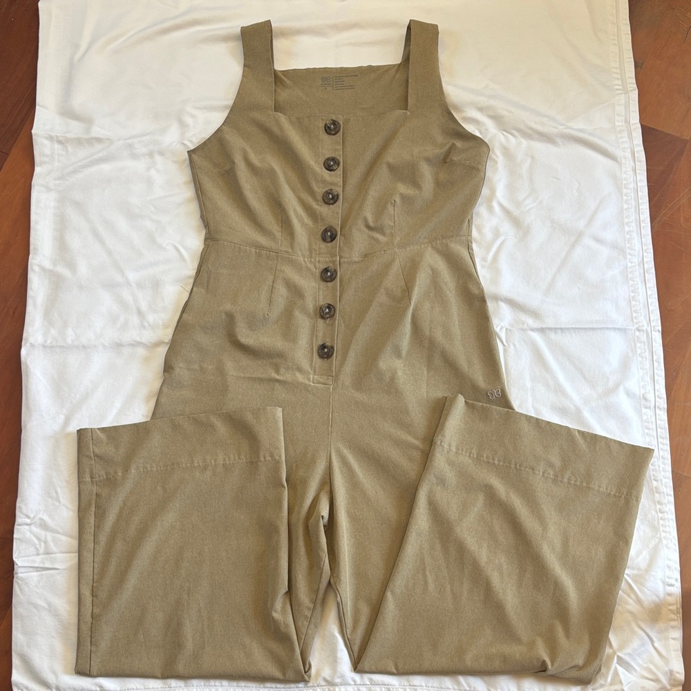 Albion Women's Tan Jumpsuit